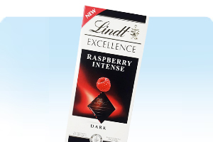 Lindt Excellence Raspberry Intense Dark Chocolate