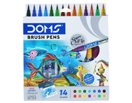 Doms 14 Shades Brush Pen Box Pack